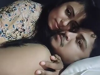 Real Married Indian Couple Romantic Night Love